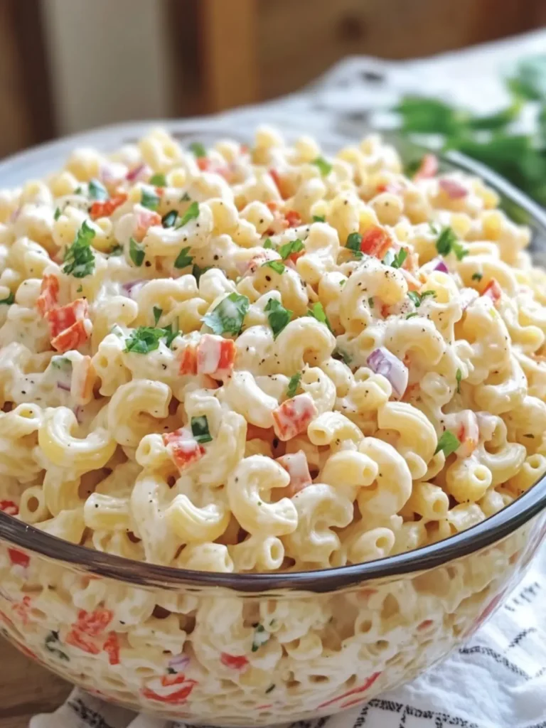 The Best Macaroni Salad