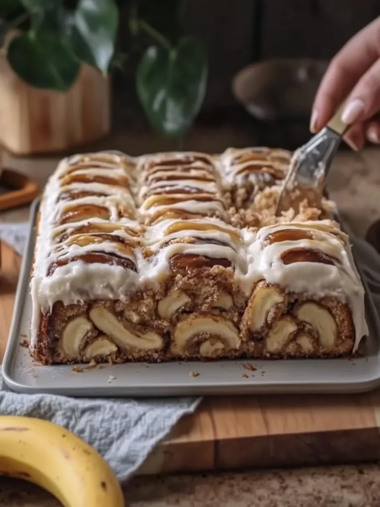 Cinnamon Roll Banana Bread Cake for Ultimate Comfort Baking 4 Cinnamon Roll Banana Bread Cake