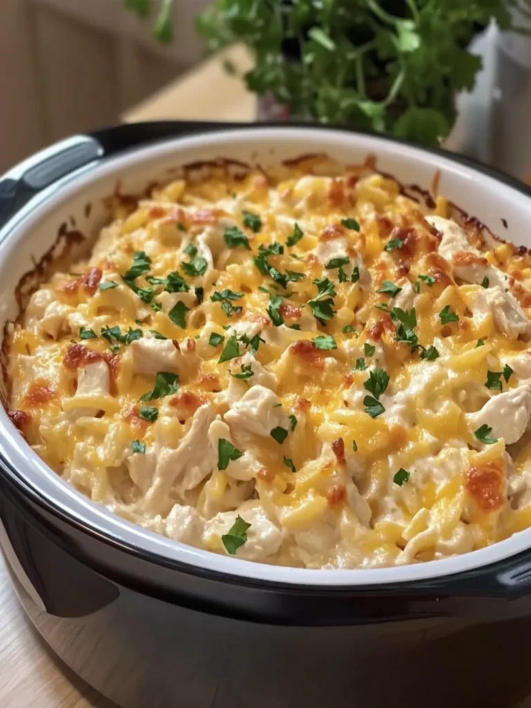 Crockpot Million Dollar Chicken Casserole for Cozy Evenings 3 Crockpot Million Dollar Chicken Casserole
