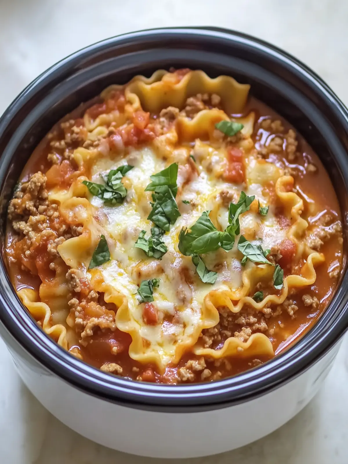 Crockpot Lasagna Soup: Comfort Food Made Easy and Delicious 5 Crockpot Lasagna Soup