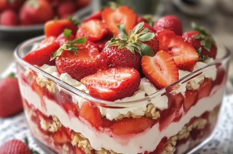Sugar-Free No-Bake Strawberry Delight