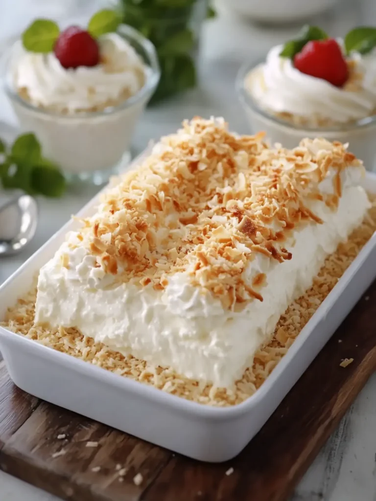 No-Bake Coconut Cream Dream Dessert You’ll Crave All Summer 3 No-Bake Coconut Cream Dream Dessert