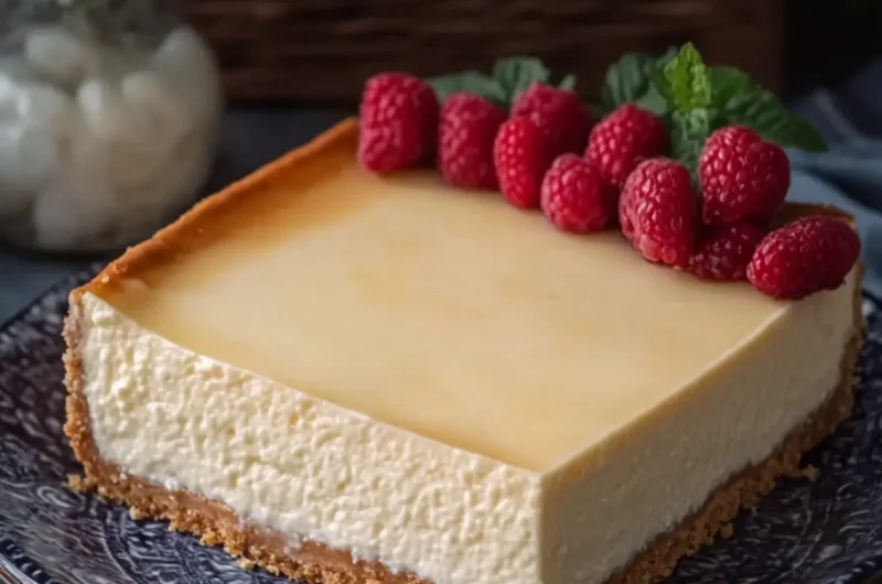 Condensed Milk Creamy Cheesecake