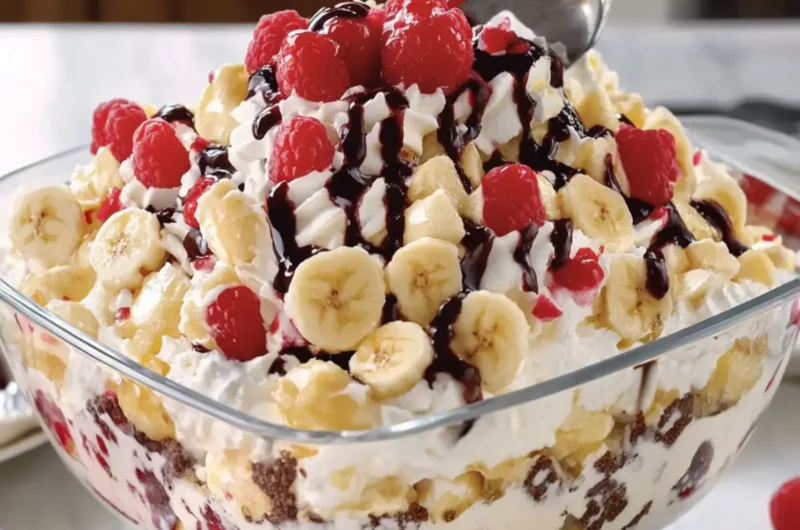 Banana Split Dessert Salad