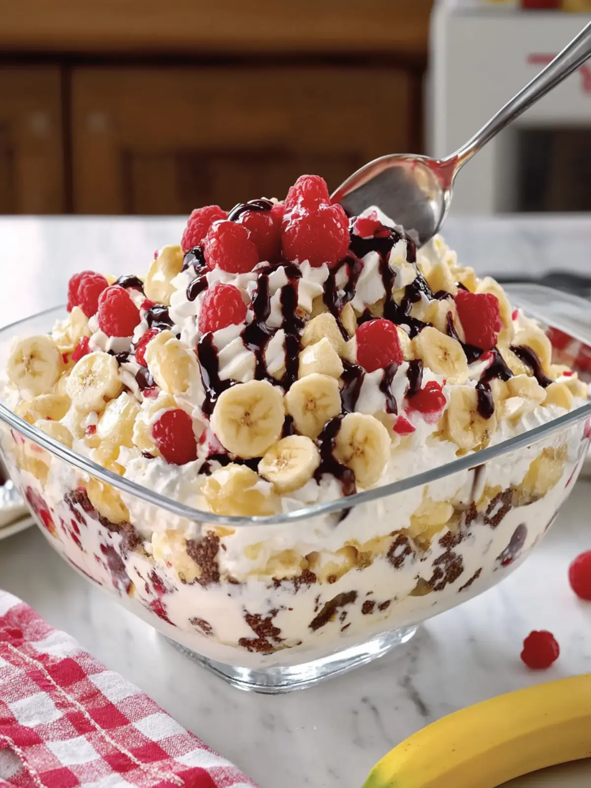 Banana Split Dessert Salad