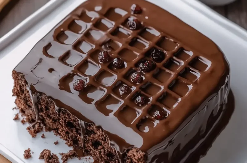 Jelly Chocolate Cake Dessert