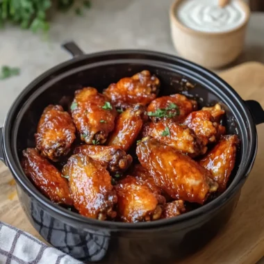 3-Ingredient Slow Cooker Poor Man's Tax Day Wings Delight 6 3-Ingredient Slow Cooker Poor Man's Tax Day Wings Delight