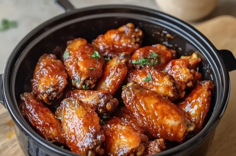 3-Ingredient Slow Cooker Poor Man's Tax Day Wings