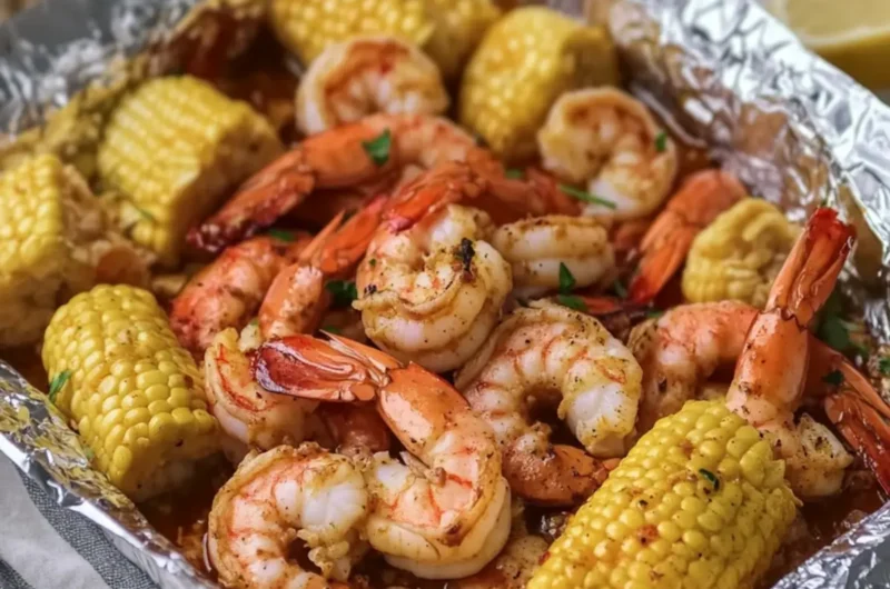 Shrimp Boil Foil Packets