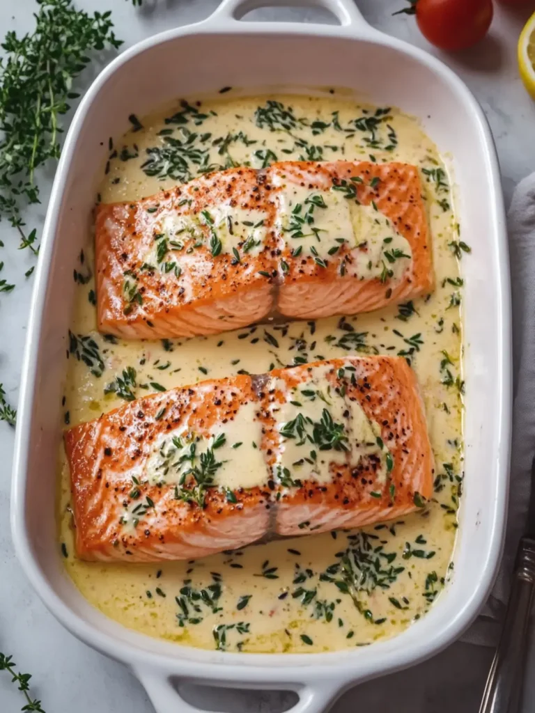 Irresistible Creamy Boursin Salmon with Spinach & Tomatoes 2 istible Creamy Boursin Salmon