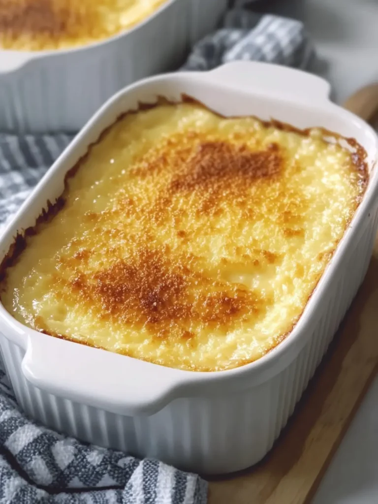 Amish Baked Custard