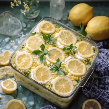 Delicious Cold Lemon Marquesa That Brightens Your Day 16 Cold Lemon Marquesa