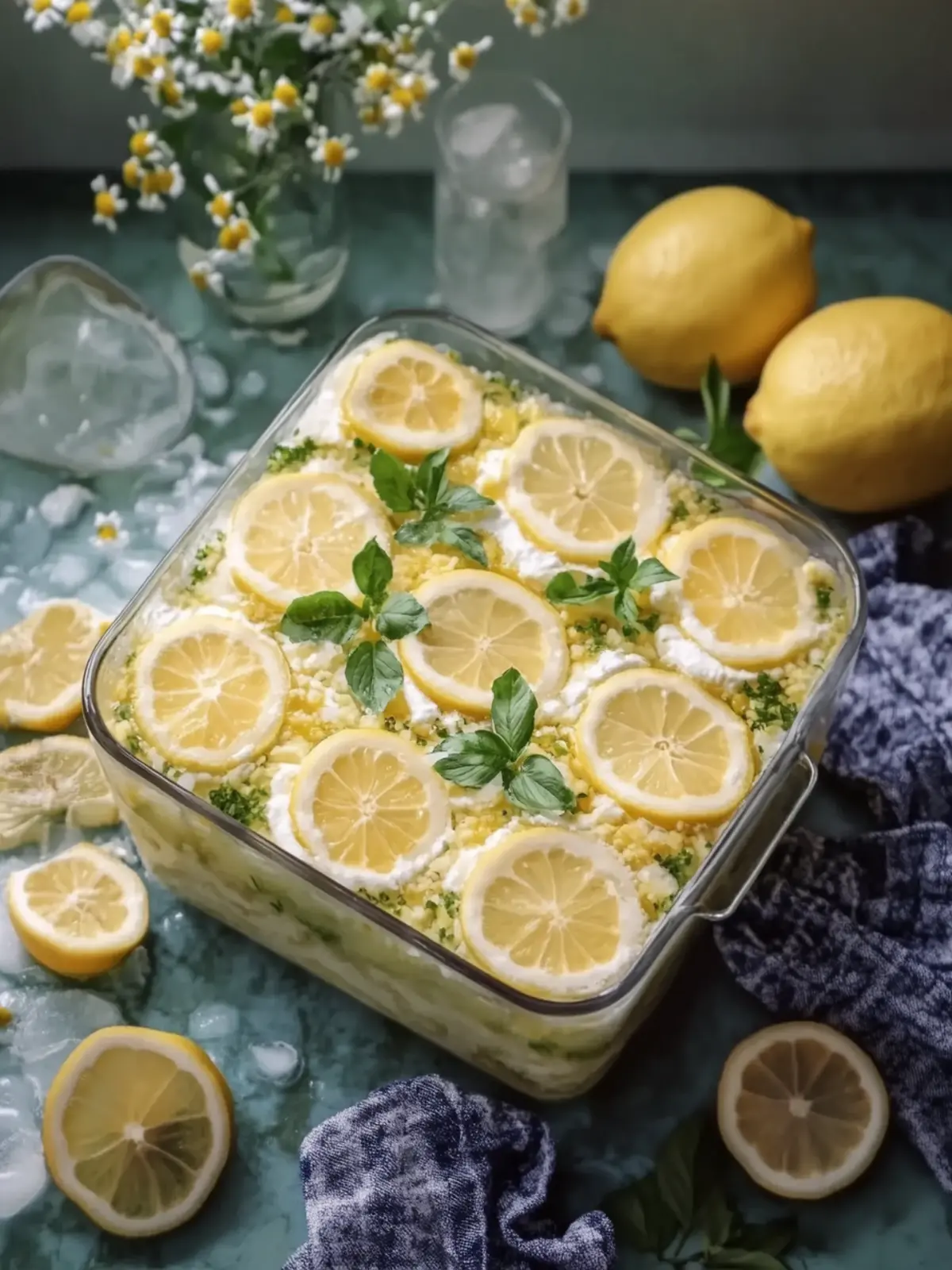Delicious Cold Lemon Marquesa That Brightens Your Day 5 Cold Lemon Marquesa