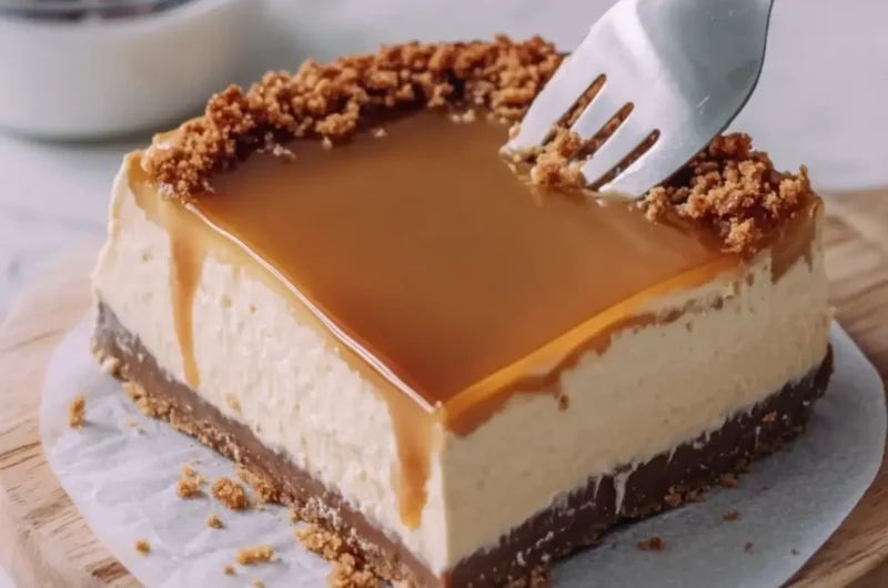 Creamy Caramel Cheesecake