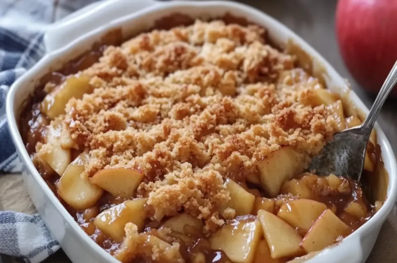 Caramel Apple Dump Cake