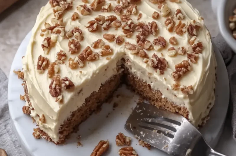 Carrot Cake with Brown Butter Cream Cheese