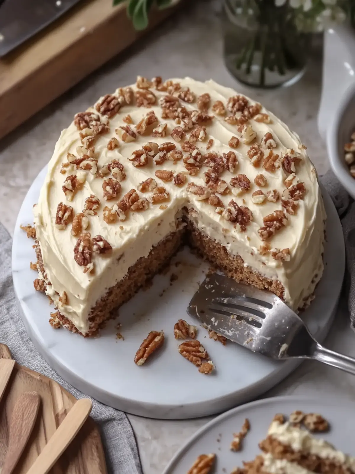 Carrot Cake with Brown Butter Cream Cheese