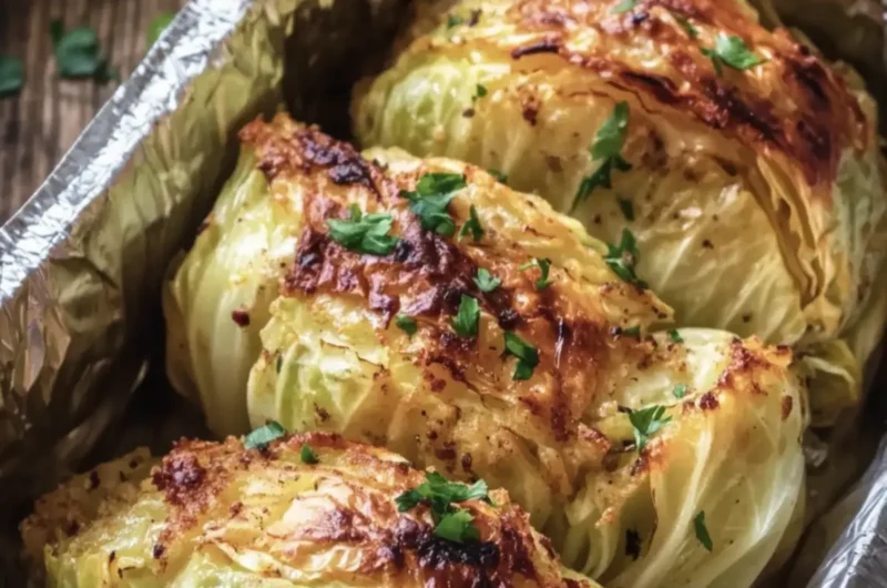 Butter Stuffed Cabbage