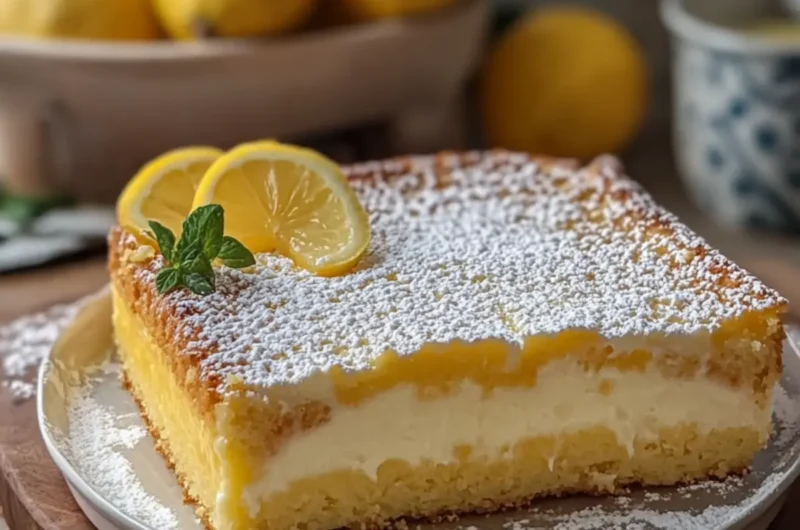 Lemon Custard Cake