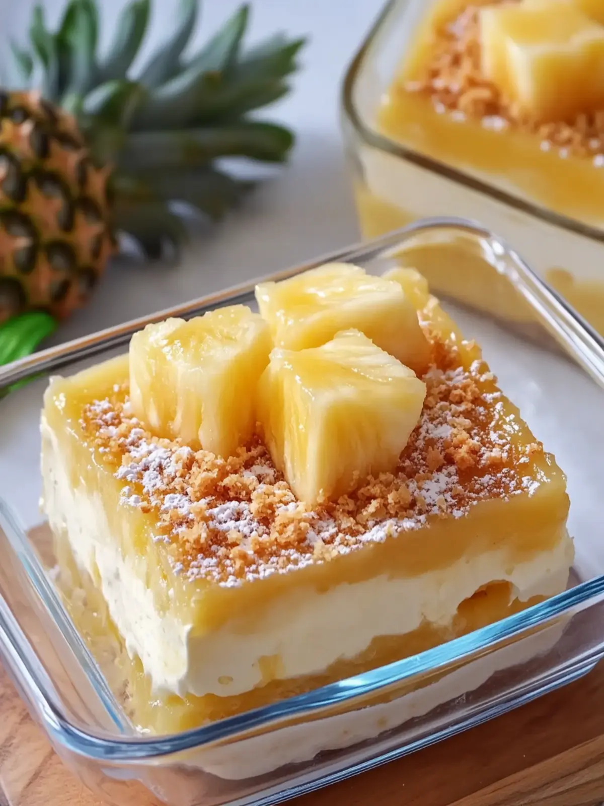 No-Bake Pineapple Cream Dessert: Pure Tropical Bliss! 5 No-Bake Pineapple Cream Dessert