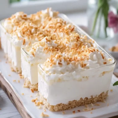 No-Bake Coconut Cream Dream Dessert You’ll Crave All Summer 16 No-Bake Coconut Cream Dream Dessert