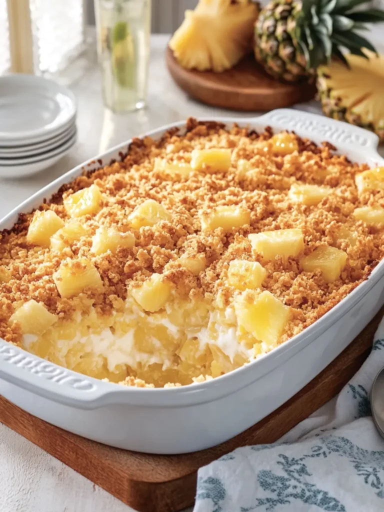 Delicious Pineapple Crunch Casserole Everyone Will Love 4 Pineapple Crunch Casserole