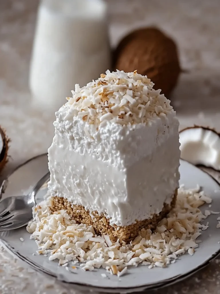 No-Bake Coconut Dream: Your Ultimate Tropical Indulgence 3 No-Bake Coconut Dream