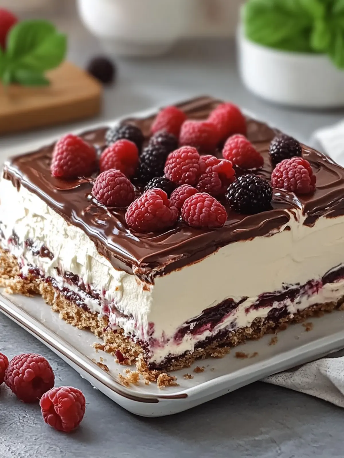 No-Bake Nutella Berry Icebox Cake: The Perfect Summer Treat 5 No-Bake Nutella Berry Icebox Cake